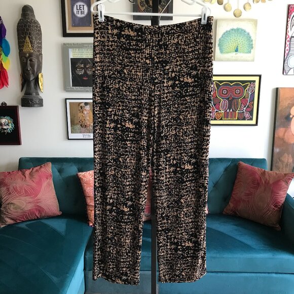 COLDWATER CREEK size S Slinky Travel Knit Pull-On Stretch Waistband Pants - Picture 1 of 3